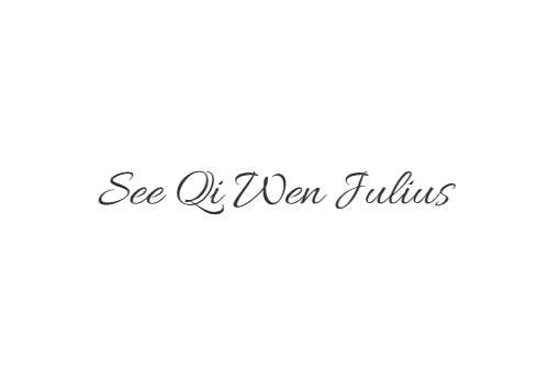 Signature of See Qi Wen Julius