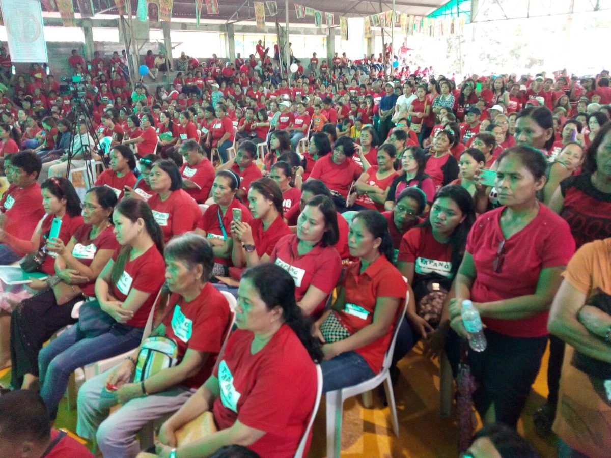 Community assembly in Philippines