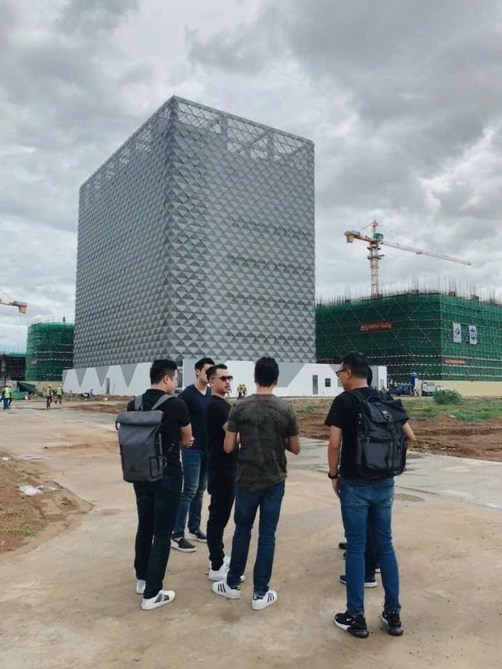 Infrastructure development site visit in Vietnam